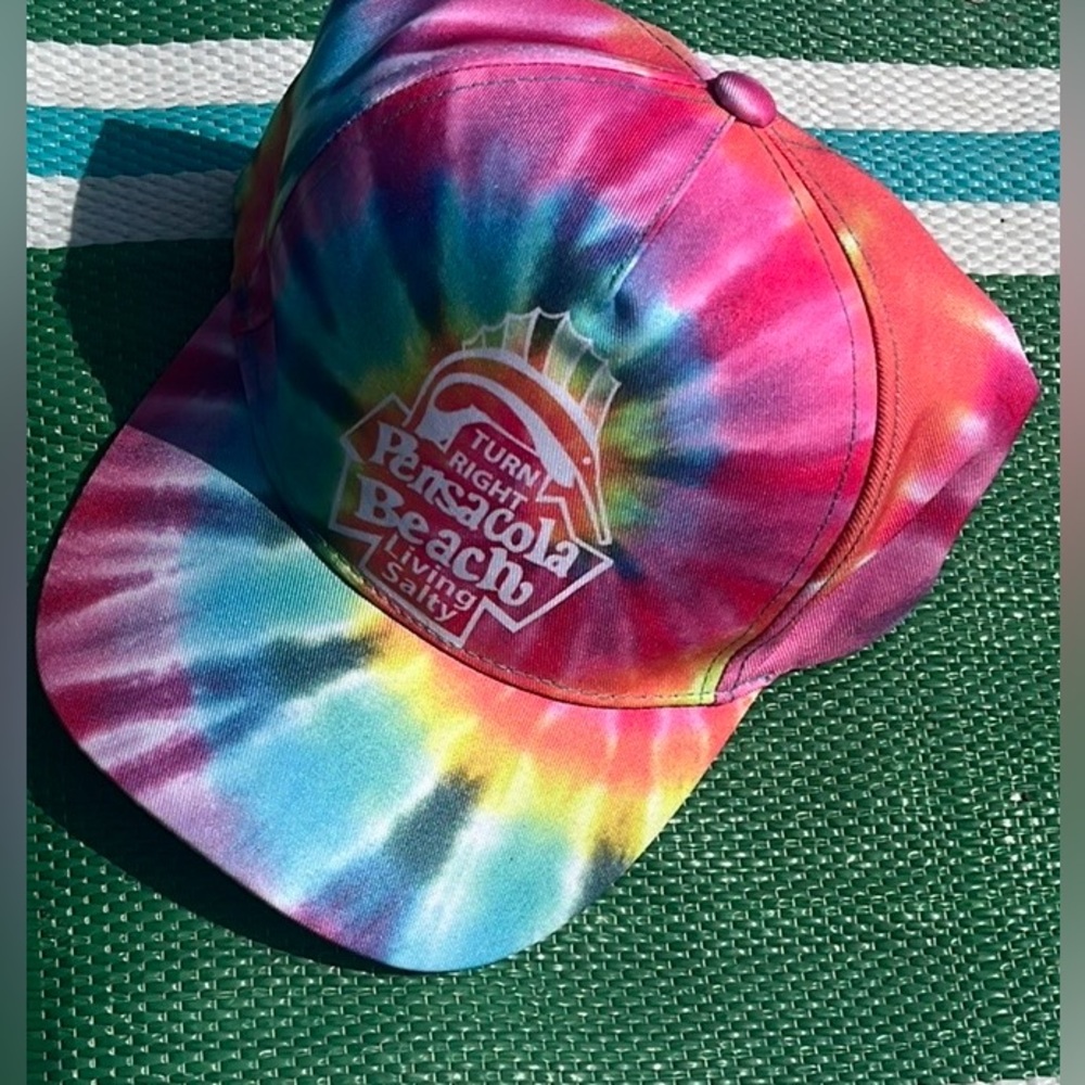 Pensacola Beach Multi-Color Swim Cap - Picture 9 of 10